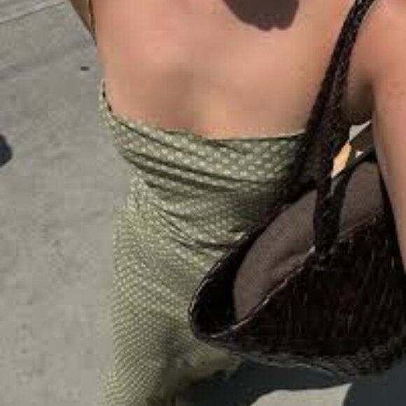 Rosas khaki dress by Faithfull the brand - Picture 5 of 12